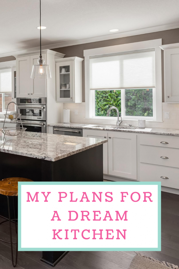 My plans for a dream kitchen