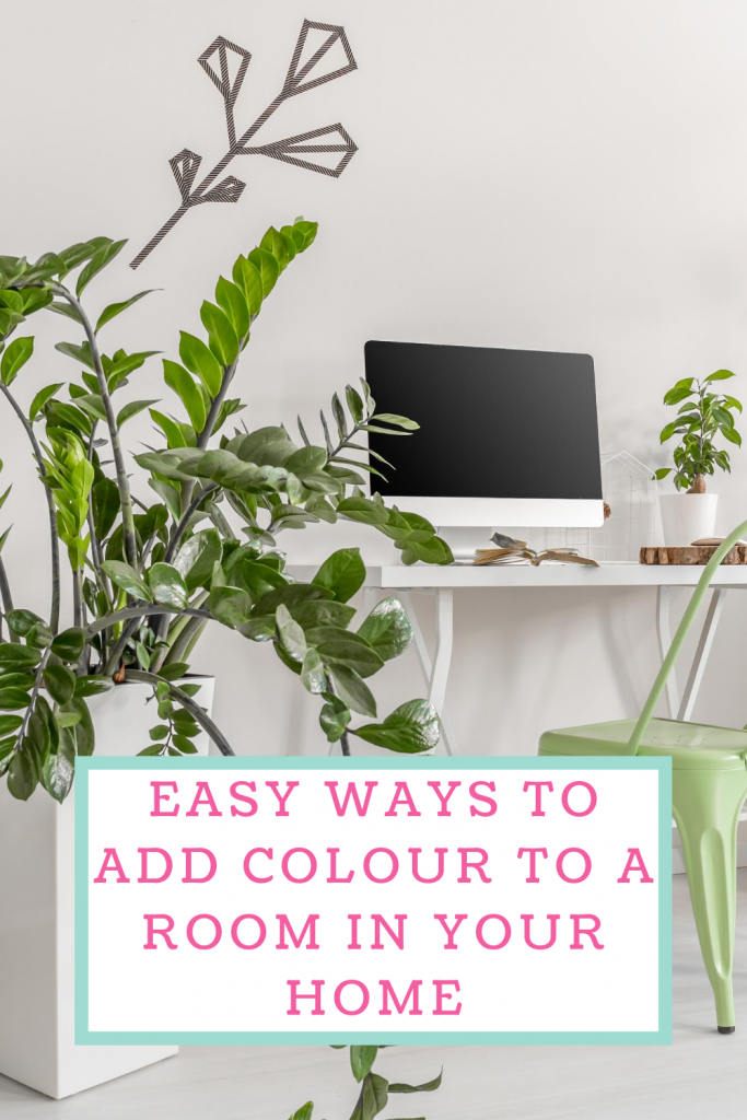 Easy ways to add colour to a room in your home