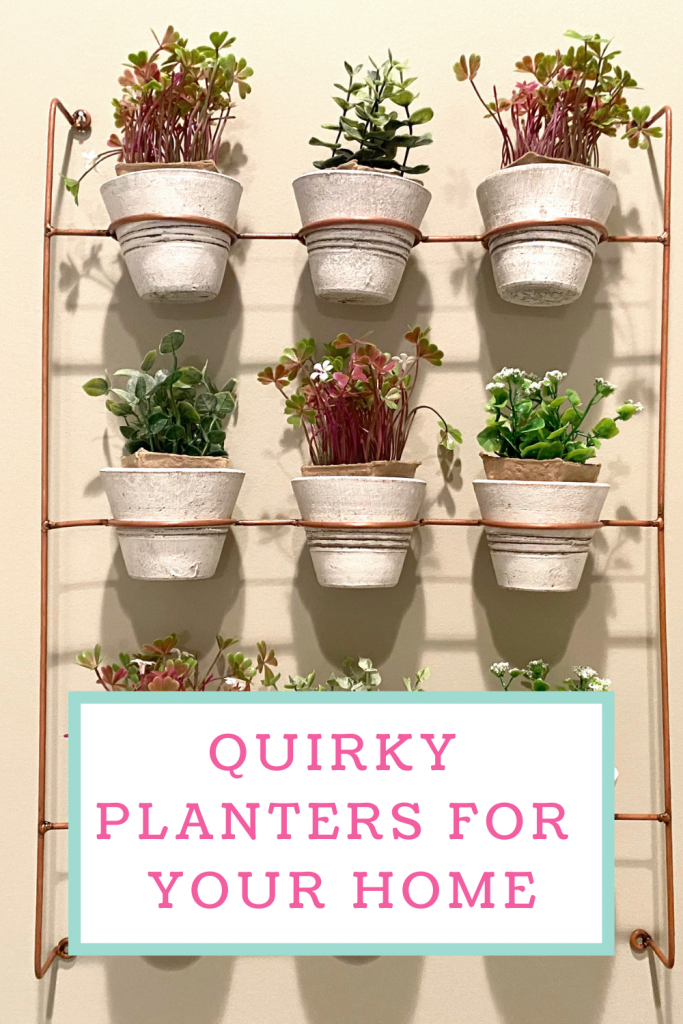 Quirky planters for your home